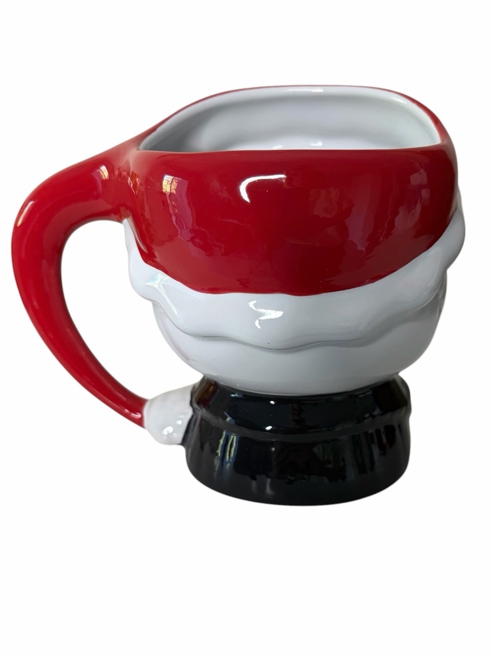 DISNEY PARKS THE NIGHTMARE BEFORE CHRISTMAS SANTA JACK CERAMIC COFFEE MUG NEW - Picture 4 of 5